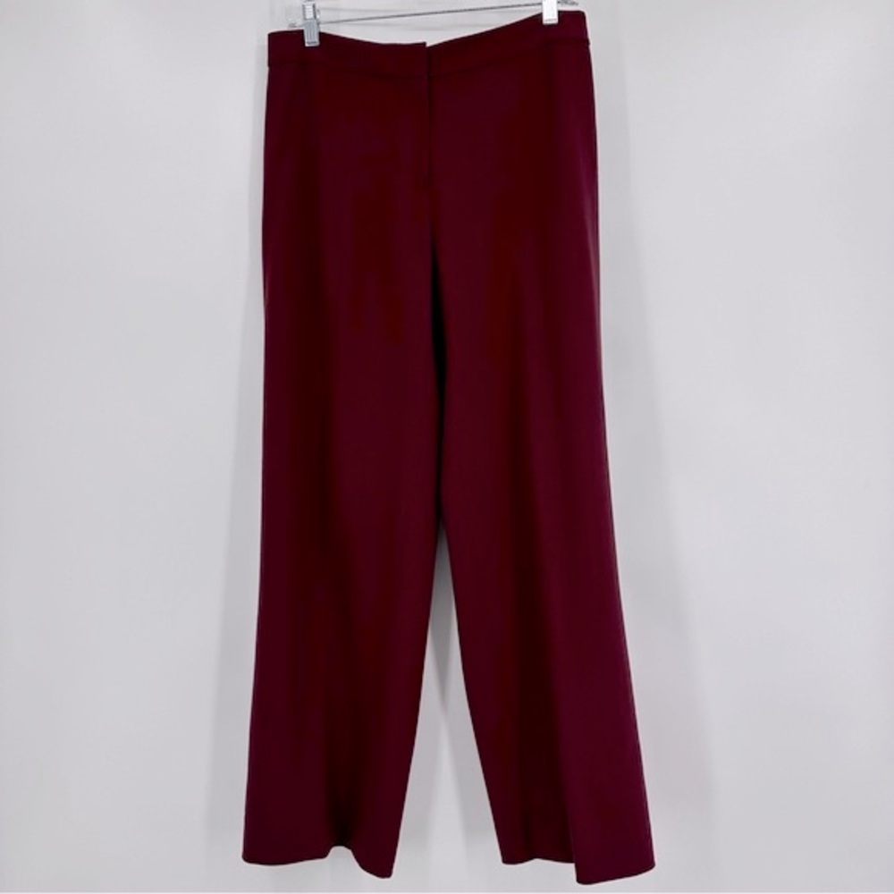 St. John Burgundy Trousers